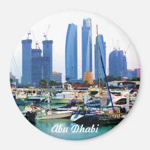 Guarded Marina Magnet