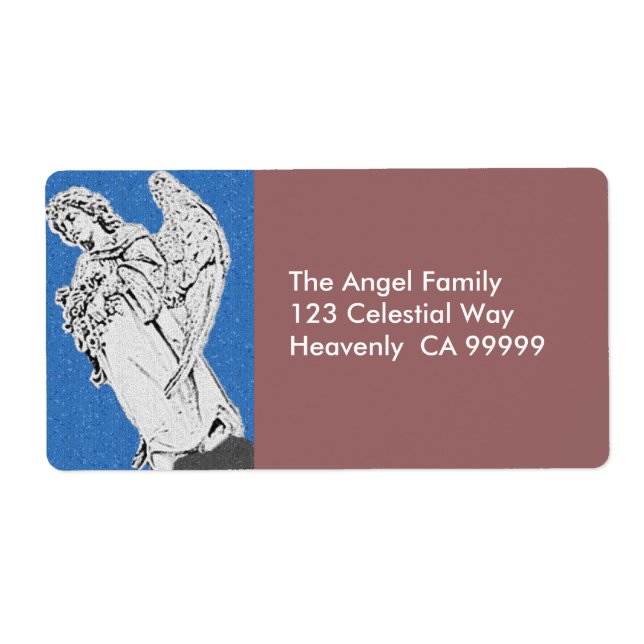 Guardian Angel Address Label (Front)