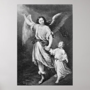 Guardian Angel And Child Poster