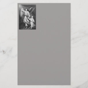 Guardian Angel And Child Stationery