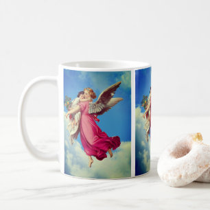 Guardian Angel And Child Vintage Art Coffee Mug