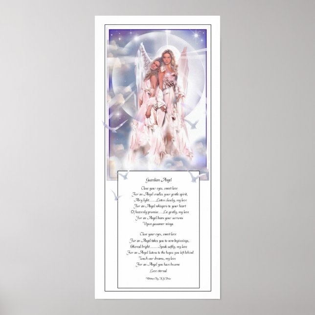 Guardian Angel and Poetry Poster (Front)