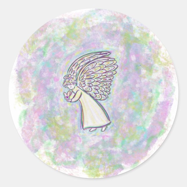 Guardian Angel Art Custom Decal Stickers (Front)