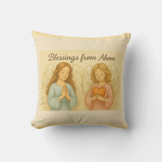 Guardian Angel at Bedtime Cushion