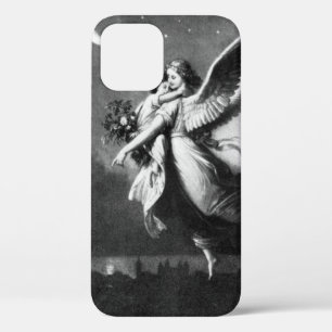 Guardian Angel At Night iPhone 12 Case