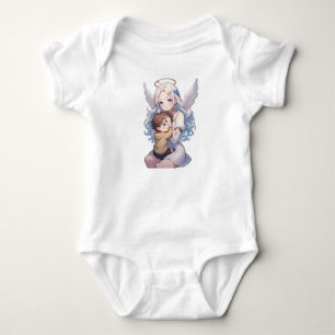 Guardian Angel Baby Boy Bodysuit