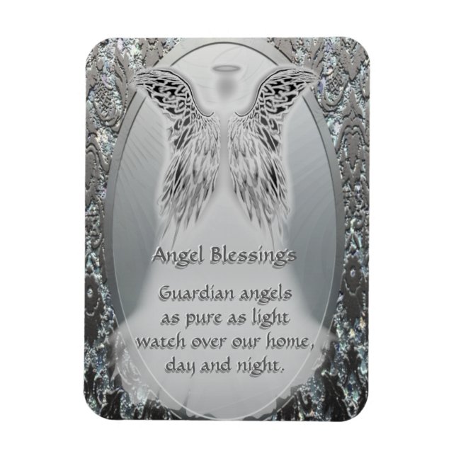 Guardian Angel Blessings Magnet (Vertical)