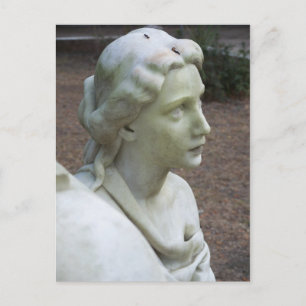Guardian Angel Bonaventure Cemetary Savannah GA Postcard