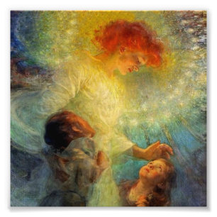 “Guardian Angel” by Franz Dvorak Photo Print