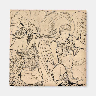 Guardian Angel by Joe Phillips Magnet