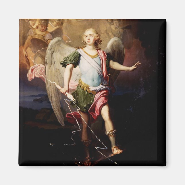 Guardian Angel by Vladimir Borovikovsky  Magnet (Front)