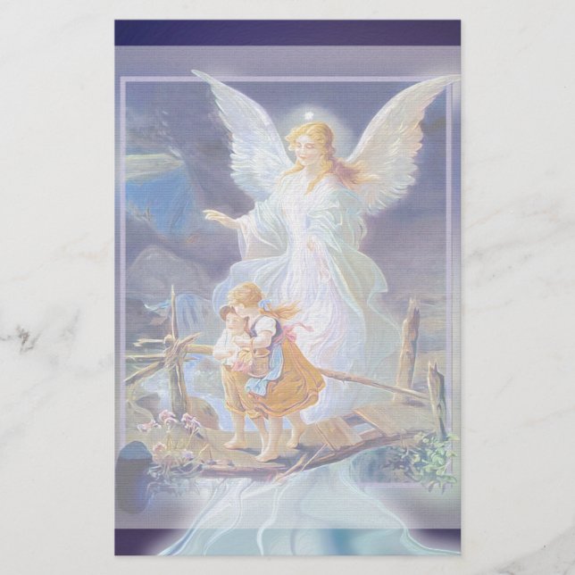 Guardian Angel, Children and Bridge (Front)