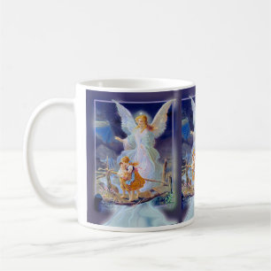 Guardian Angel, Children and Bridge Coffee Mug