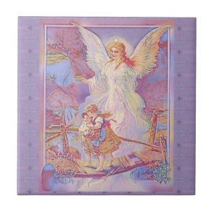 Guardian Angel, Children and Bridge Tile