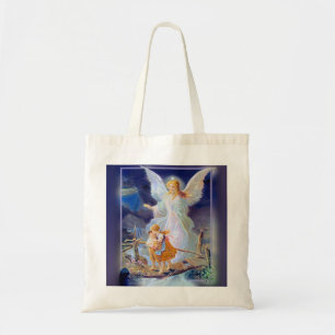 Guardian Angel, Children and Bridge Tote Bag