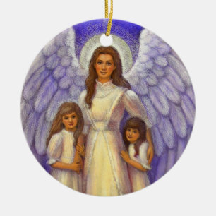 "Guardian Angel" Christmas Ornament