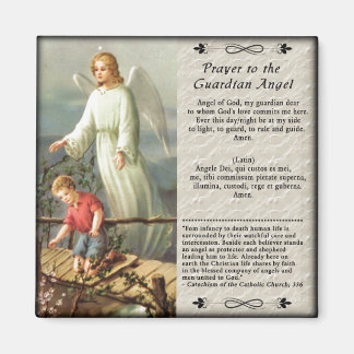 Guardian Angel Custom Fridge Magnet