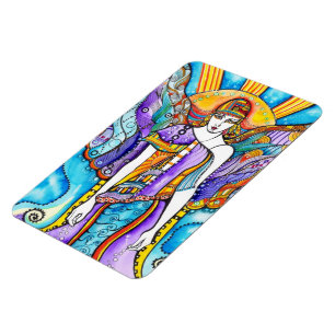 Guardian Angel -day and night Magnet