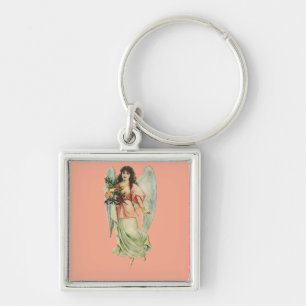Guardian Angel Divine Watchfulness & Grace Art Key Ring