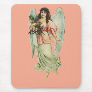 Guardian Angel Divine Watchfulness & Grace Art Mouse Mat
