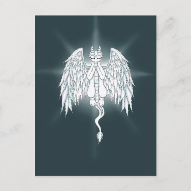 Guardian Angel Dragon Postcard (Front)