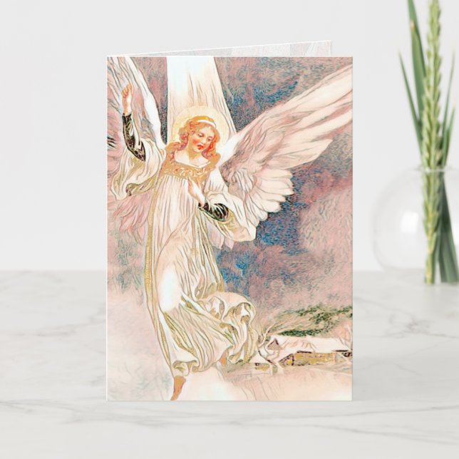 Guardian Angel Graphic Arts Card (Front)