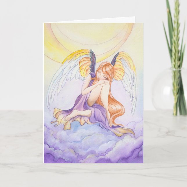Guardian Angel Holiday Card (Front)