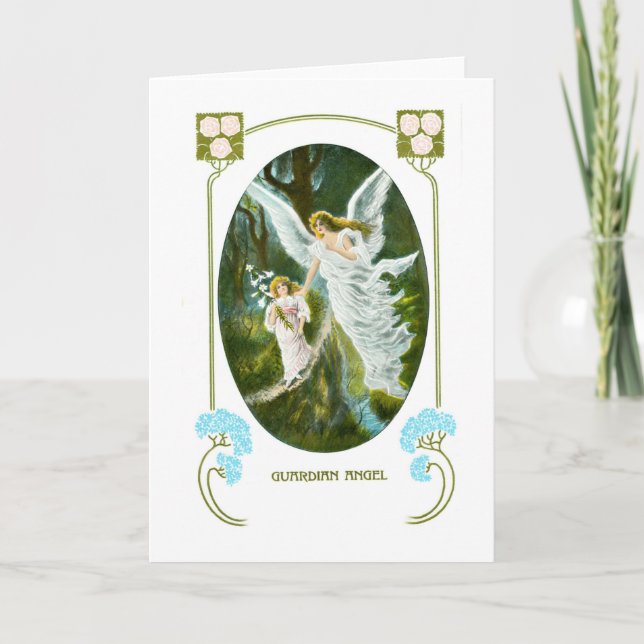 Guardian Angel Holiday Card (Front)