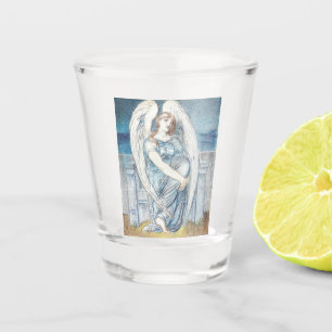 Guardian angel In the Hebrew Bible Shot Glass