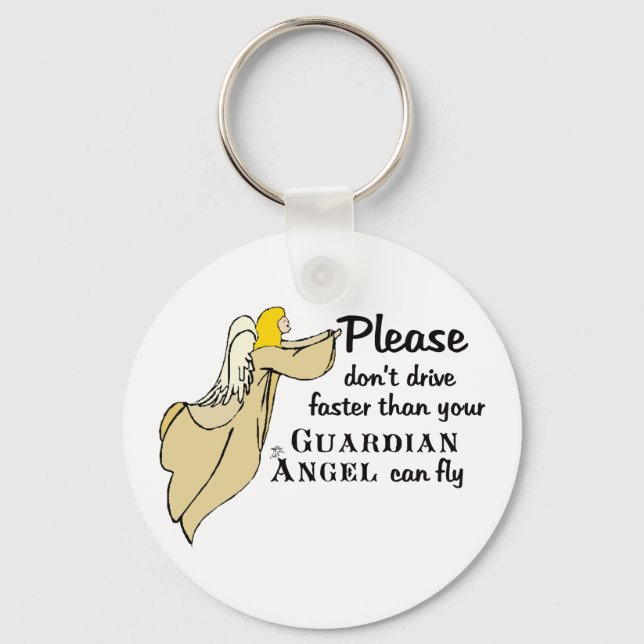 Guardian Angel Key Chain (Front)