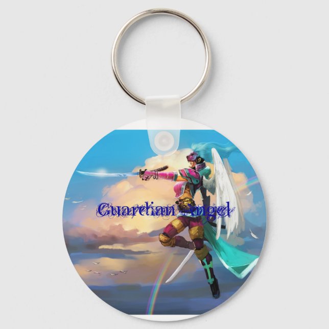 Guardian Angel Key Ring (Front)