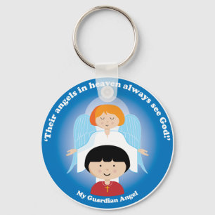 Guardian Angel Key Ring