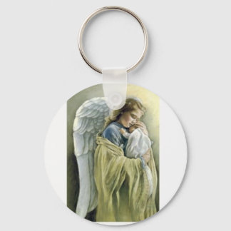 Guardian angel key ring