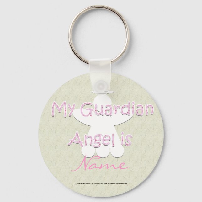 Guardian Angel Keychain (Front)