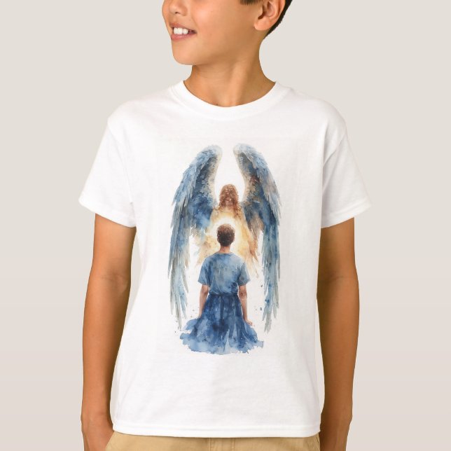 Guardian Angel Kid's Tee Shirt (Front)