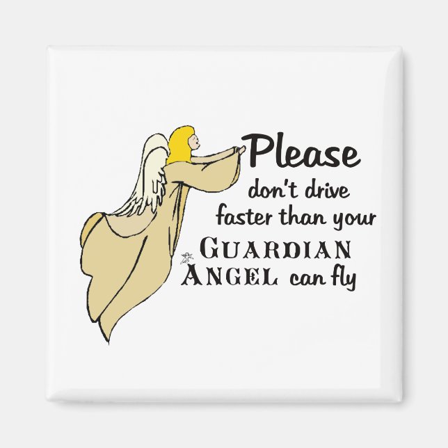 Guardian Angel Magnet (Front)