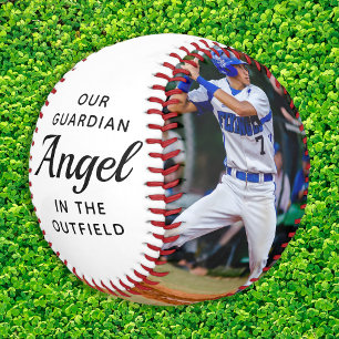 Guardian Angel Memorial Player Custom Photo Baseball