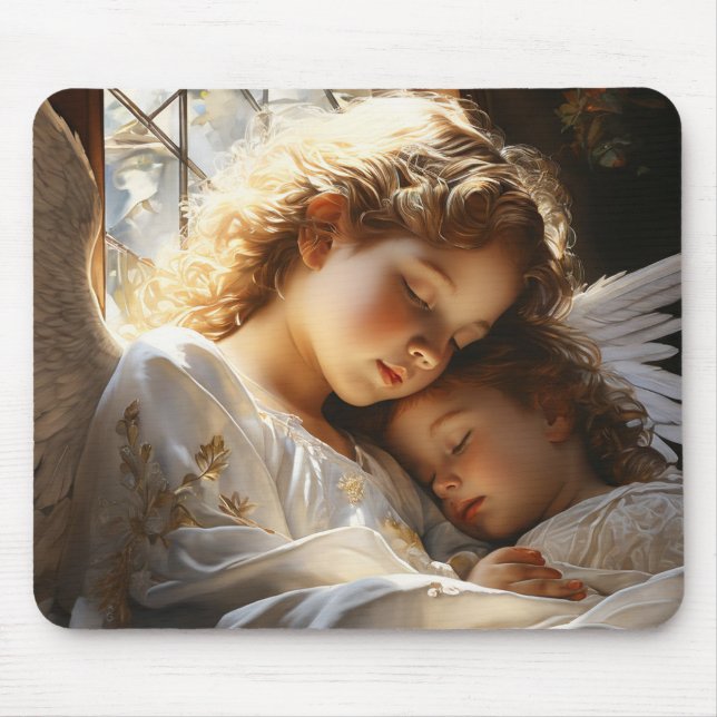 Guardian Angel Mouse Mat (Front)