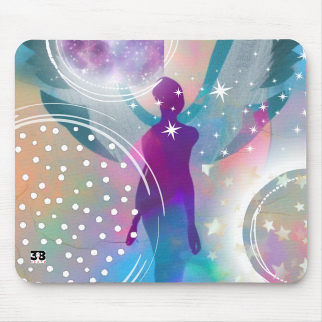 Guardian Angel Mouse Mat (Front)
