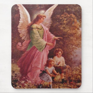 Guardian Angel Mouse Mat