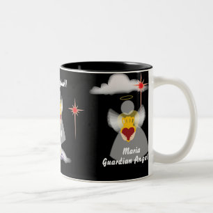 Guardian Angel Mug-Customise Two-Tone Coffee Mug
