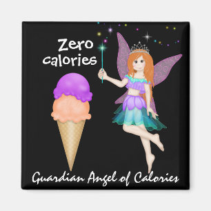 Guardian Angel of Calories by SRF Magnet