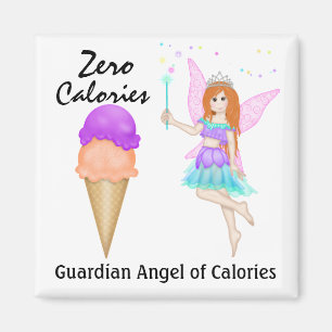 Guardian Angel of Calories by SRF Magnet