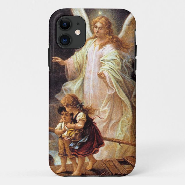 Guardian Angel or Angel on the Bridge Case-Mate iPhone Case (Back)