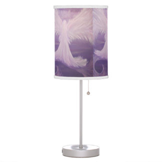 Guardian Angel Painting Table Lamps