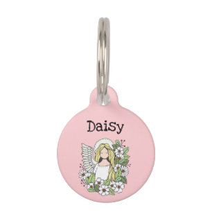 Guardian Angel Personalised Pet Tag
