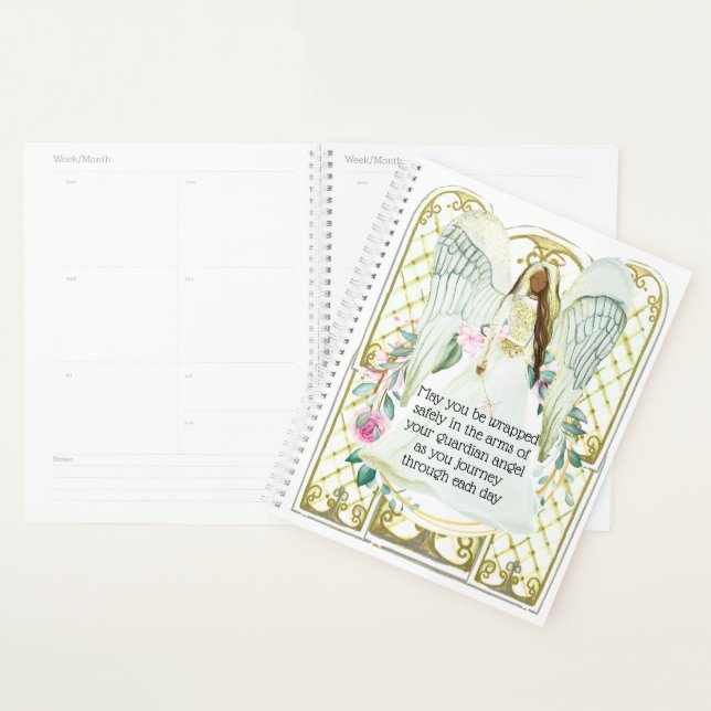 Guardian angel poem to daughter mother wife planner (Display)