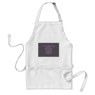 Guardian Angel Prayer Charcoal Standard Apron