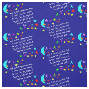 Guardian Angel Prayer Fabric