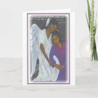 Guardian Angel (Psalm 91:11) Card